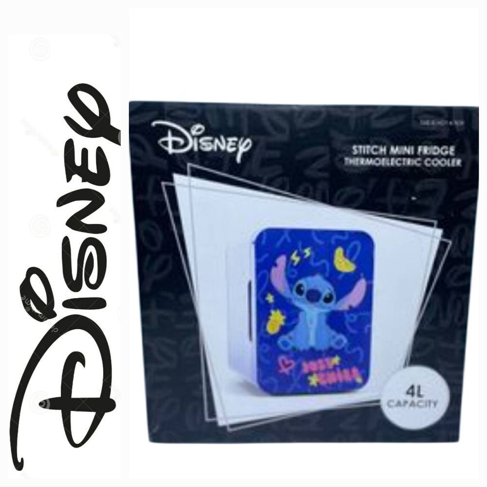 Disney Stitch 4L Capacity Mini‎ Fridge